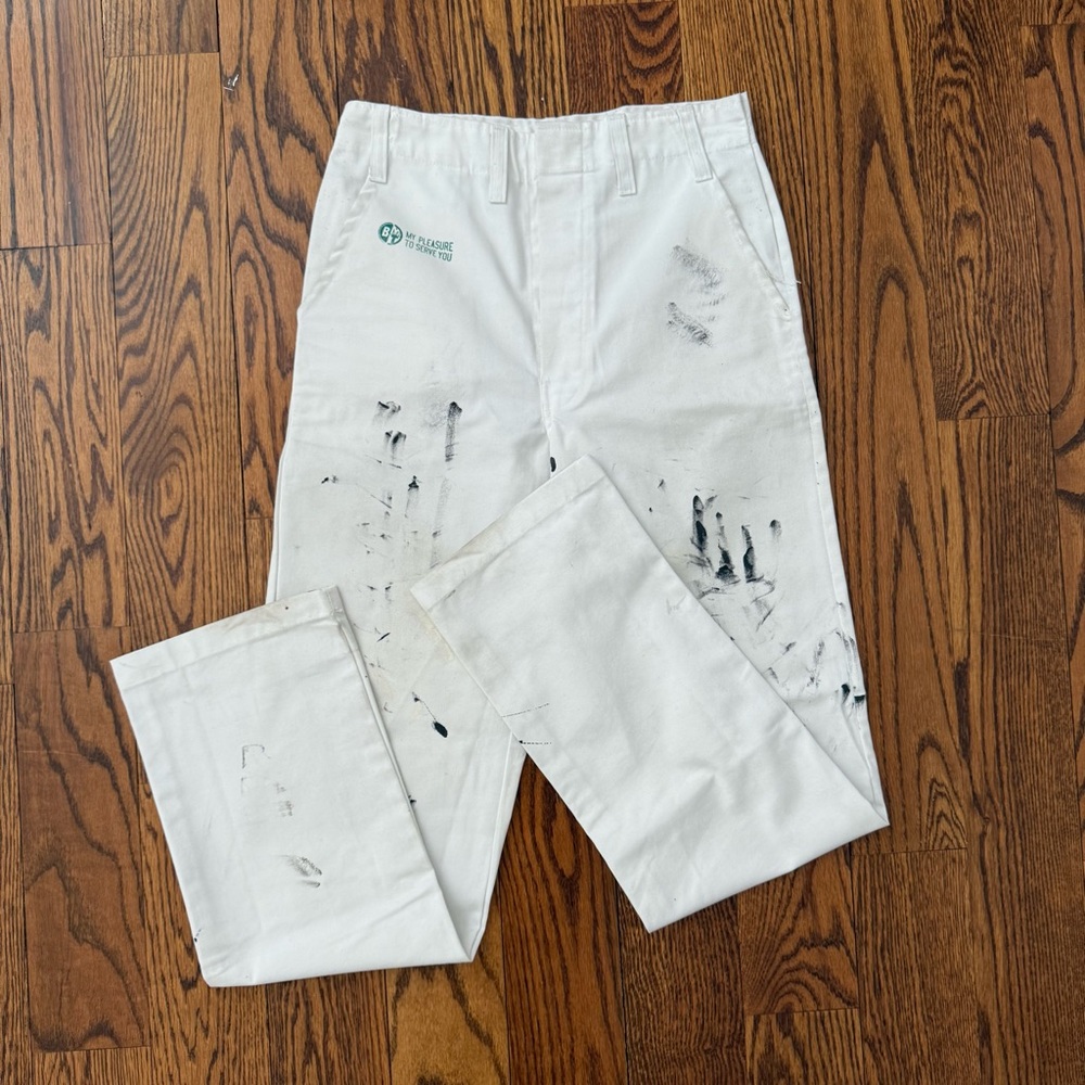 Vintage White Painter's Pants